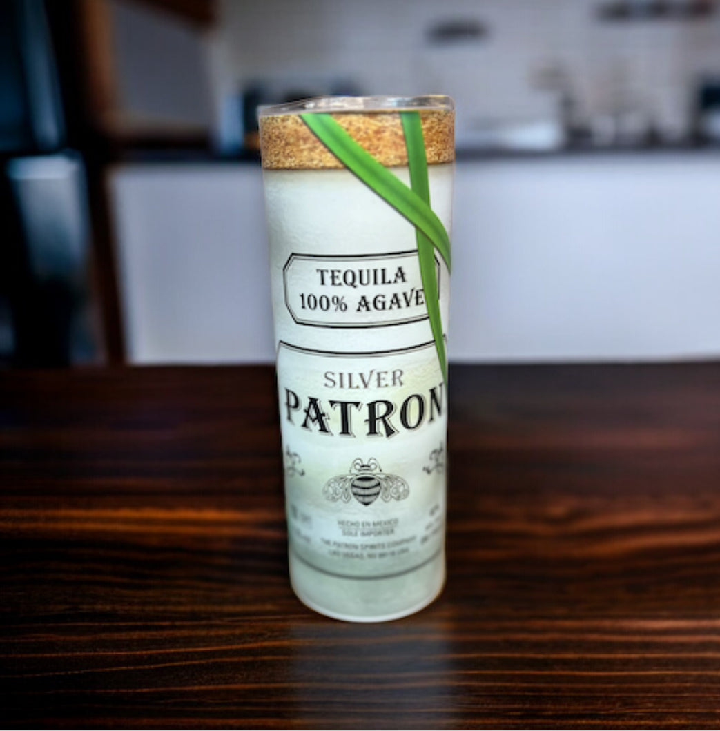 Patron 20oz Sublimated Drink Tumbler