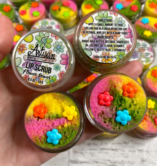Flower Power Lip Scrub