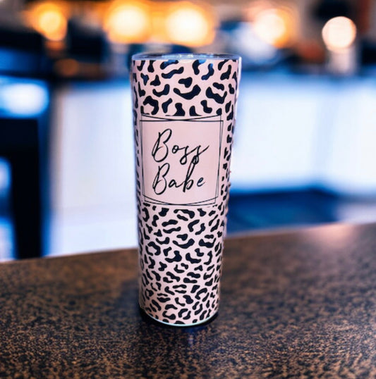 Boss Babe 20oz Sublimated Drink Tumbler