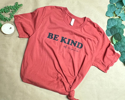Be Kind Glitter T - Shirt